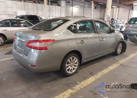 2013 Nissan Sentra S из США, поврежденный, VIN 3N1AB7AP1DL758217
